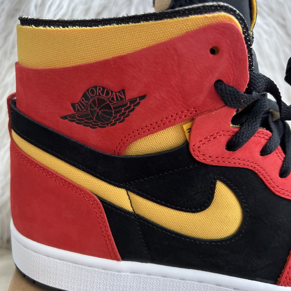 Size 11 Jordan 1 High Zoom Air CMFT Black Chile Red Shoes CT0978