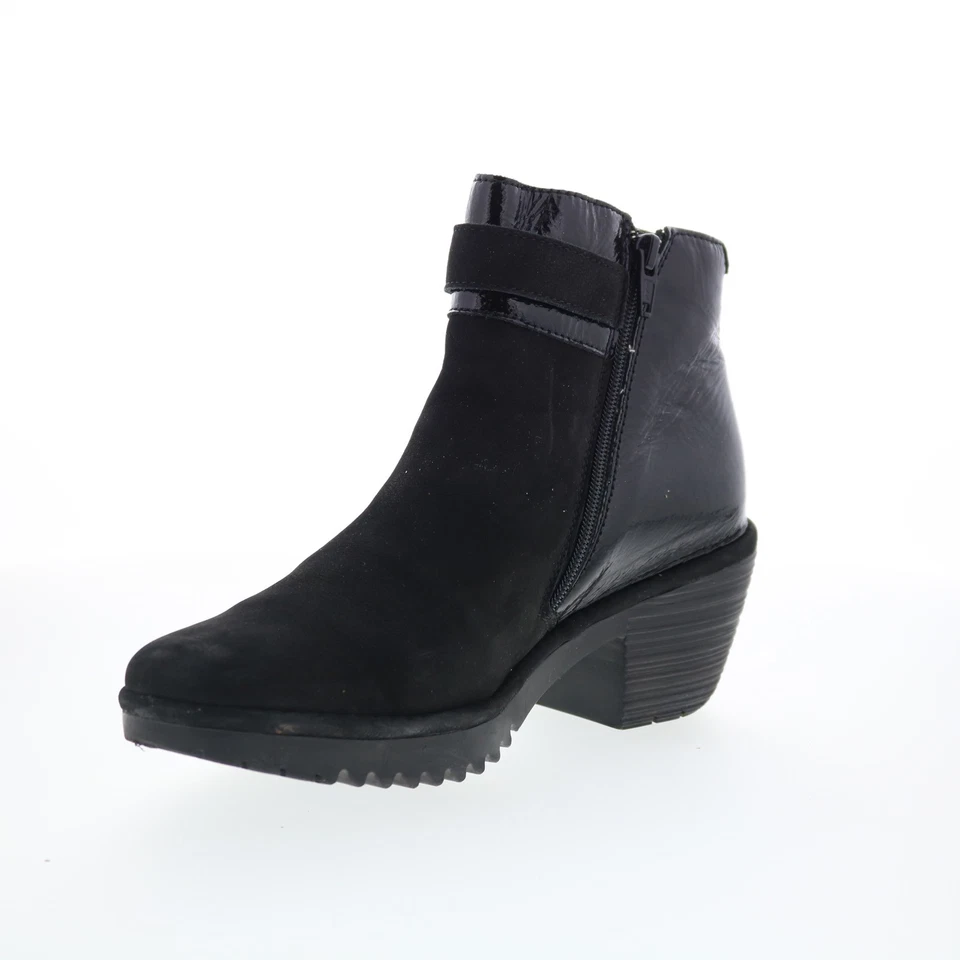 Fly London Wisp bottillon pour femmes en suede noir 38 - Photo 4/4