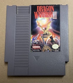 DRAGON WARRIOR 3 Game Cartridge for the Nintendo NES Tested 12/9/25.