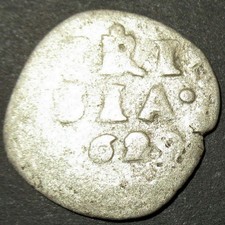 1629 Certificate Authenticity Dutch Colonial New York Silver Half Dime Frisia mi
