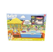 Bluey pool time play-set include Bluey, Floaties and more  