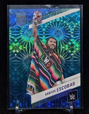 Santos Escobar 25/ Bookend Limitiert WWE Wrestling Karte Panini Donruss Elite