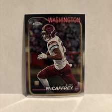 2024 Topps Chrome - Rookies Luke McCaffrey #244 (RC)