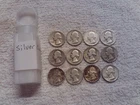 Washington Silver Quarters Lot of 12 90% Silver 1934 to 1959