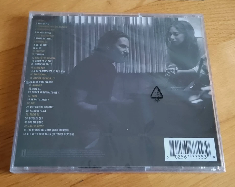 Lady Gaga, Bradley Cooper - A Star Is Born Soundtrack (CD Album) - Bild 2 von 2