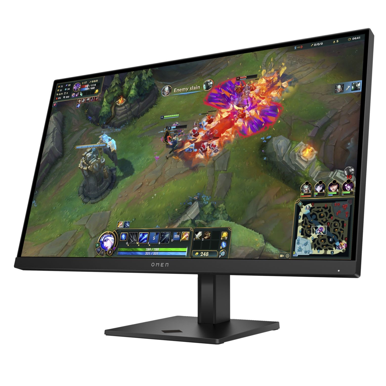 Monitor gamer HP OMEN 27q G2 27" QHD 180Hz 16:9 AMD FreeSync DisplayPort y HDMI, imagen 2