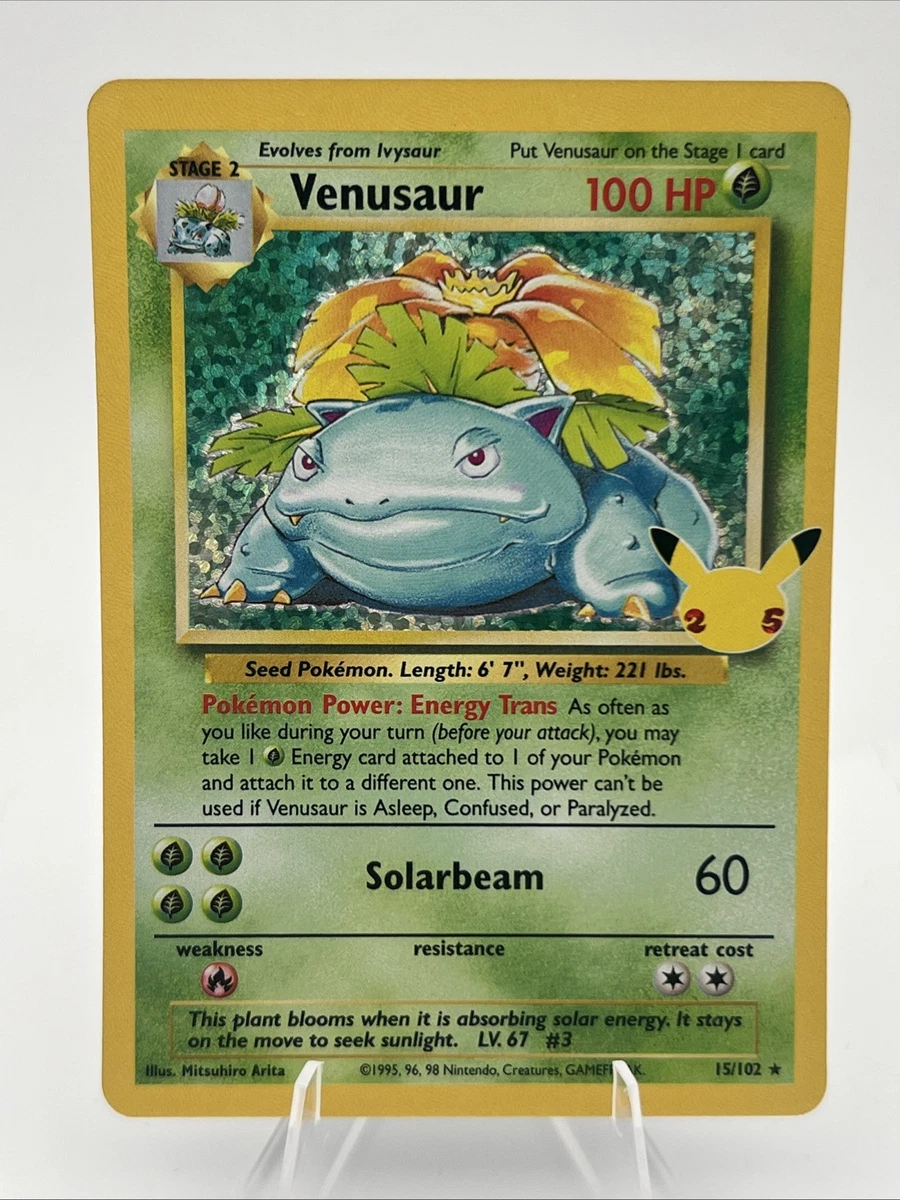 Venusaur Pokmon TCG Holo Rare Individual Collectible Card Game Cards for sale | eBay Venusaur Pokmon TCG Holo Rare Individual Collectible Card Game Cards for sale | eBay