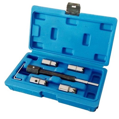 Automobile Die-sel Fuel Injector for Seat Cleaning Kit 5 pcs Durable Repair Tool