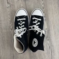 Platform Lift High Top Black Converse Chuck Taylor All Star Women's Size 9.5
