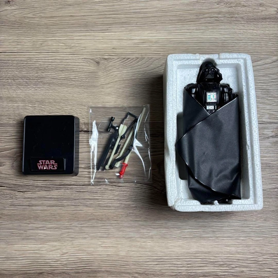 Takara Diecast Star Wars Darth Vader Figure W/BOX F/S FEDEX Japan - Image 4 of 4