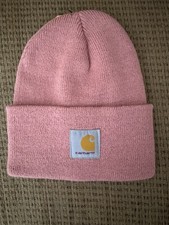 Carhartt Knit Cuffed Beanie Hat Pink OS A18 Winter Outdoors
