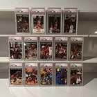 PSA Michael Jordan 14-Card Lot SkyBox USA + Upper Deck Fanimation + Fleer