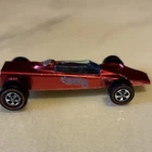 Hot Wheels Redlines Lotus Turbine Grand Prix Racer Magenta 1969 SUPER CLEAN RARE