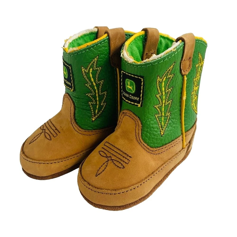 Zapatos de Cuero Superior John Deere