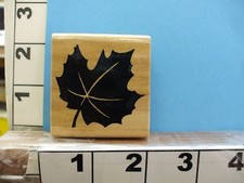 JRL designs bold solid maple leaf rubber stamp 2Q