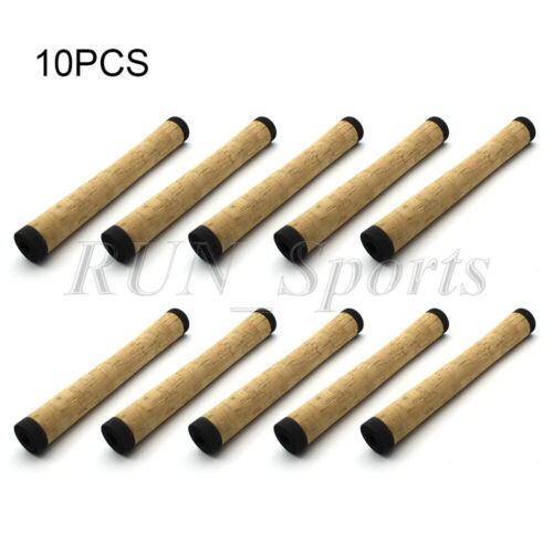 Lot 10 Composite Cork Fishing Rod Handle Grip DIY for Rod Building Repair - Afbeelding 1 van 5