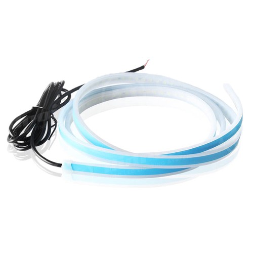 Car Parts Flexible 150cm White Car Hood Day Running LED Light Strip Accessories - Foto 20 di 21