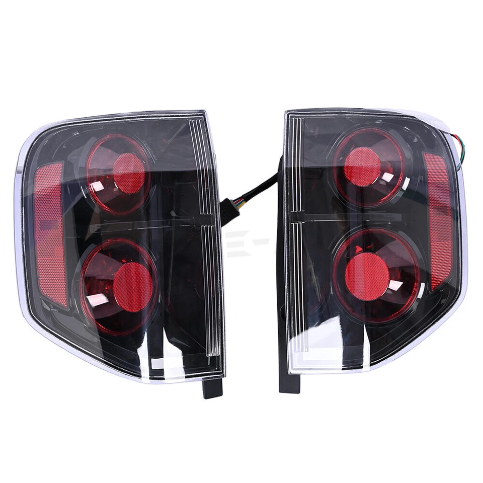 Conjunto de luces traseras LH&RH negro/humo para Honda Pilot 2003 2004-2008 luz de freno Foto 2 de 4