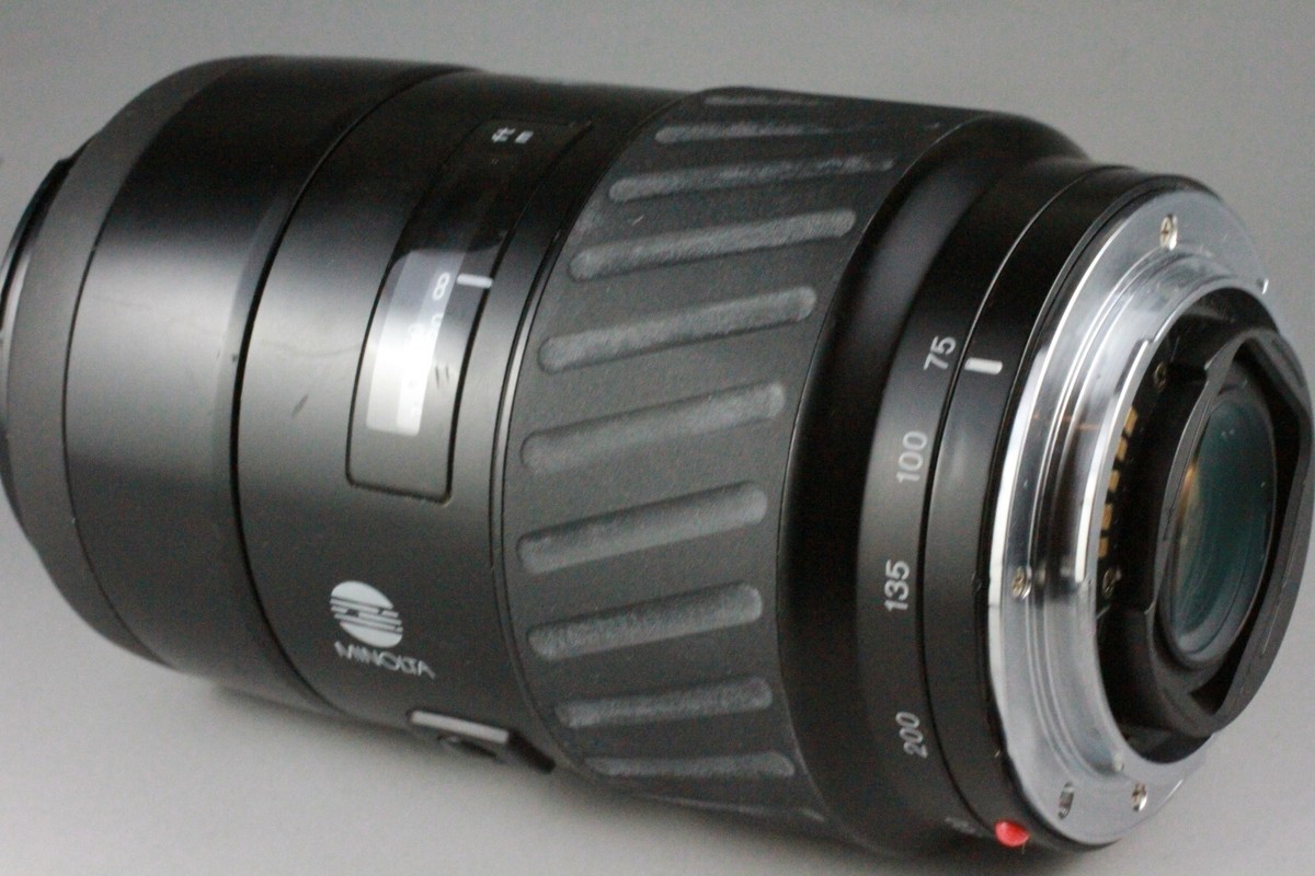 Minolta AF ZOOM 75-300mm 1:4.5 (32) -5.6 LENS for SONY A Mount