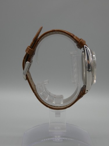 Rolex Oyster Perpetual Date Ref 1500 Mens Watch 34mm Silver Dial - Picture 7 of 8