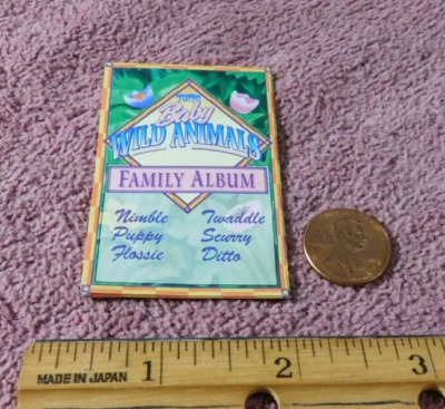 Topps Baby Wild Animals Family Album (Babies 19-24) (Mini Album