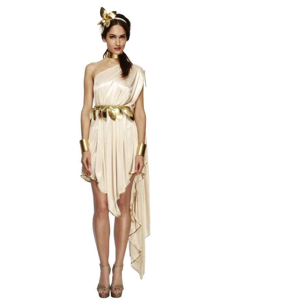 Adult Sexy Fever Goddess Ancient Greek Roman Fancy Dress Party Costume