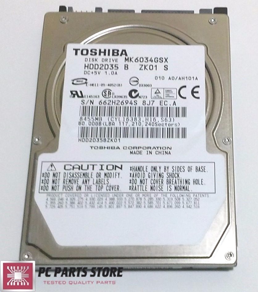 Toshiba 60GB 2.5