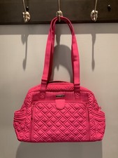 Vera Bradley "MAKE A CHANGE" Baby Bag Changing Pad. QUILTED FUCHSIA. NWT.