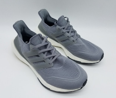 Adidas UltraBoost 21 Women's Running Shoes Size 10.5 Gray *Less than 10 mi*