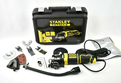 STANLEY FME650K Multi Tool Multifunktionswerkzeug inkl. Zubehör 300W Koffer