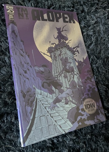 TMNT Best of Alopex #1 SDCC Foil Variant IDW Comics 2024 NEAR MINT Turtle Farts - Bild 3 von 8