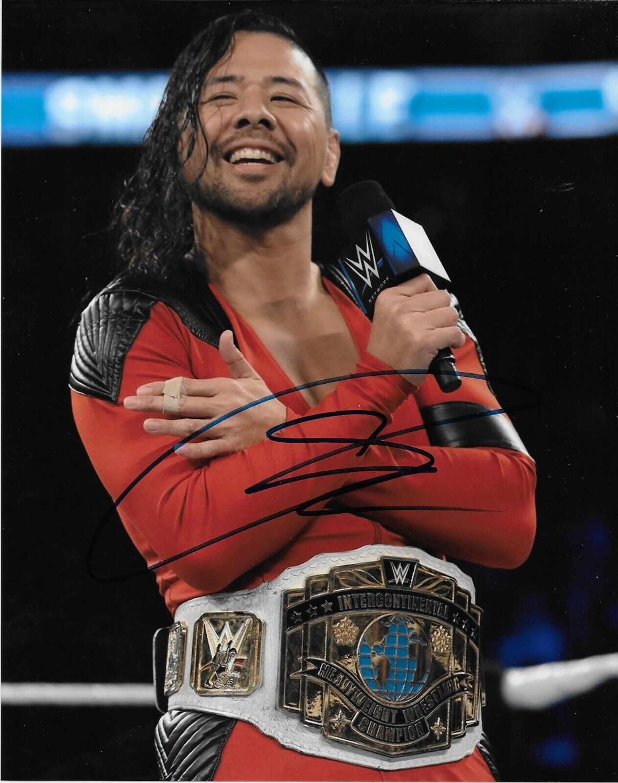 Shinsuke Nakamura Signed WWE 11x17 Photo (ACOA)