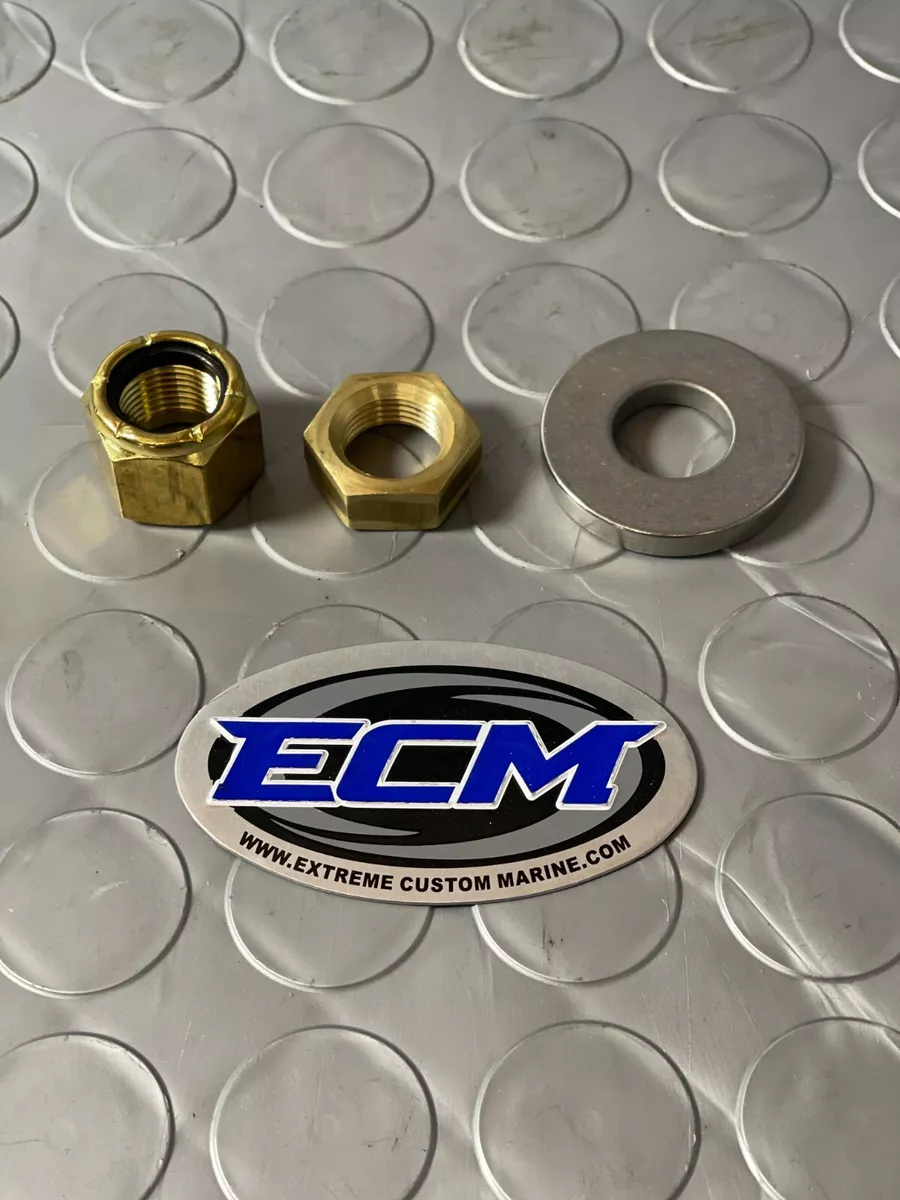 Mercury Mercruiser Quicksilver Propeller Nut Kit Heavy Duty Jam 