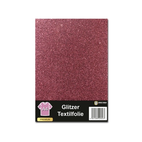 DIN A4 Bogen Glitzer Textilfolie Plotterfolie Textilfolie Bügelfolie 48 Farben - Bild 184 von 198