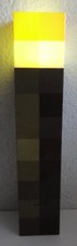 Minecraft Battery Light Up Torch Mojang Think Geek Carry or Wall Mount