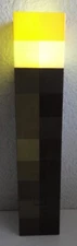 Minecraft Battery Light Up Torch Mojang Think Geek Carry or Wall Mount