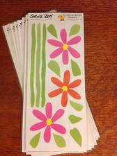 10 Suzys Zoo Scrapbooking Border Stickers