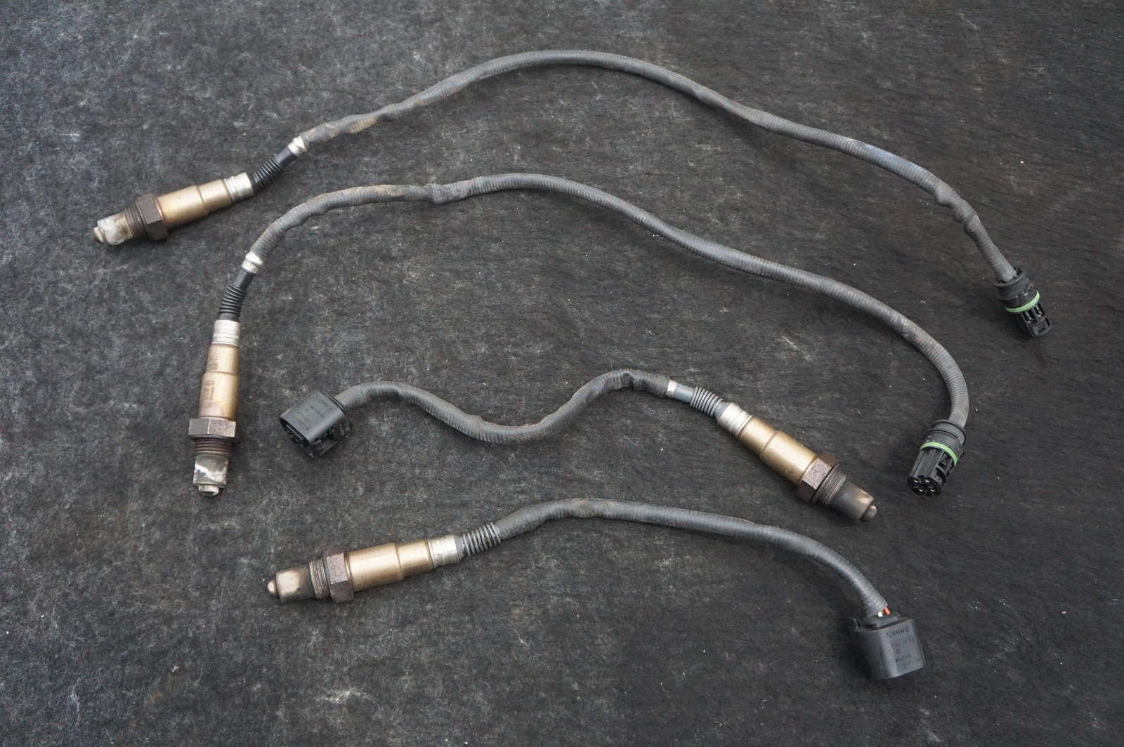 Set 4 Engine Emission Oxygen Sensor 11787595353 Rolls Royce Ghost Series I 09-14