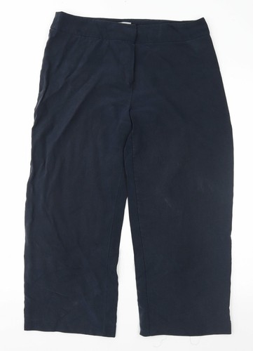 JFW Womens Blue Cropped Trousers Size 