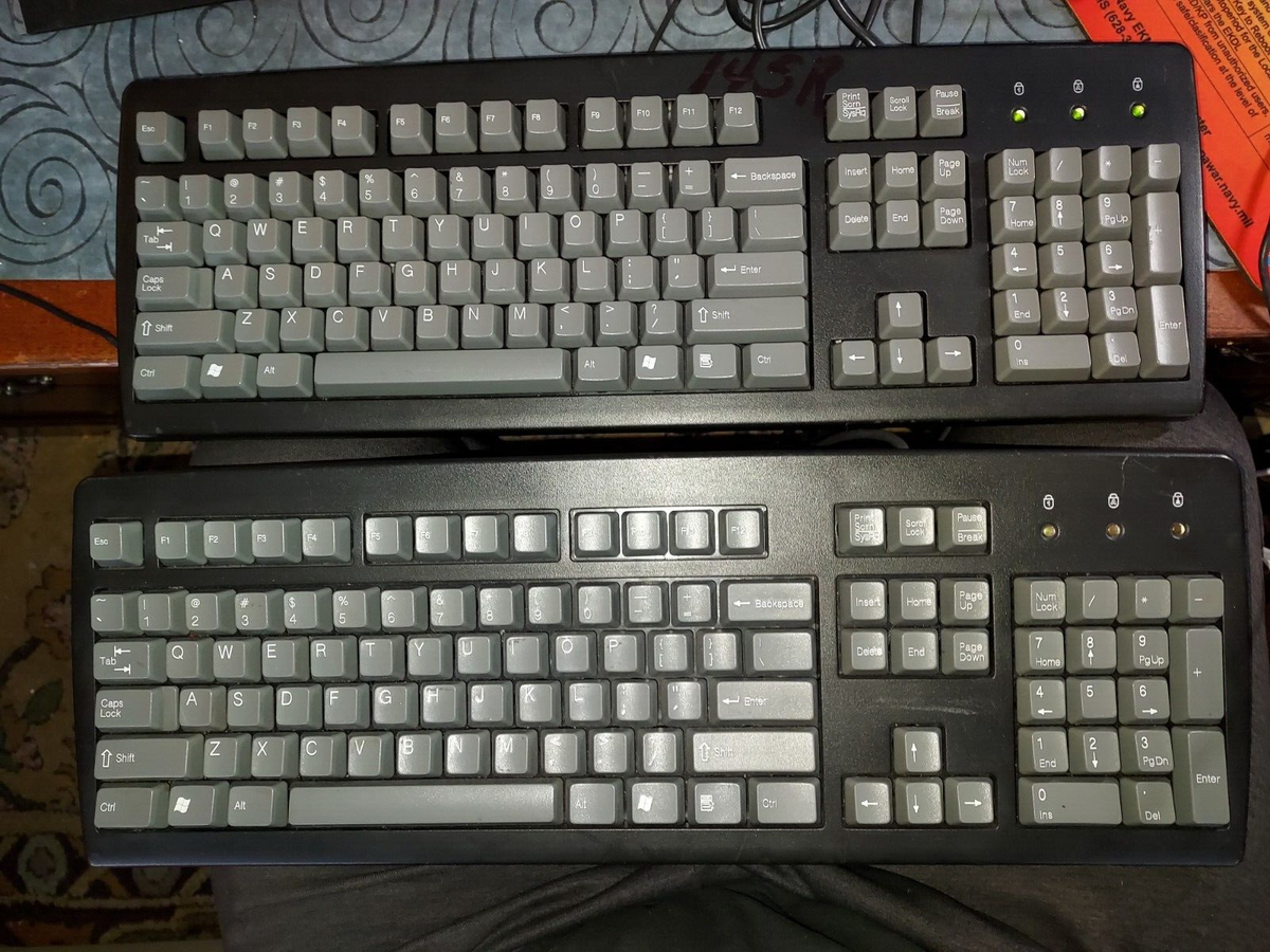 Gateway Sk-1510 Ps2 Black 104 Key Keyboard 7004953 for sale