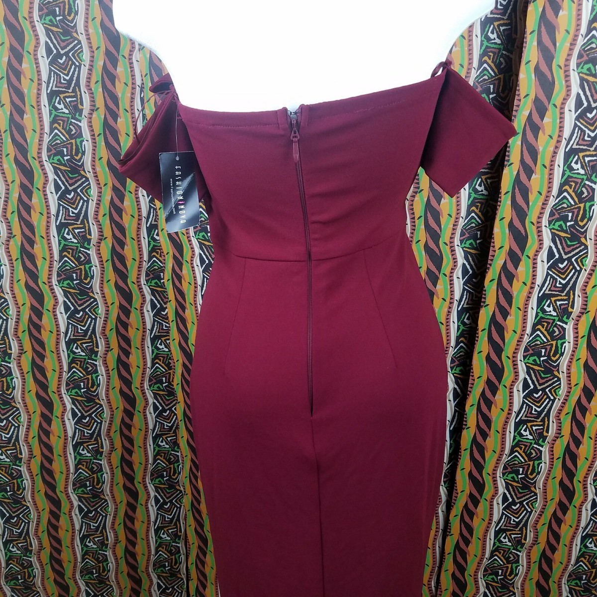 reception off shoulder dress fashion nova Reception Off Shoulder Dress