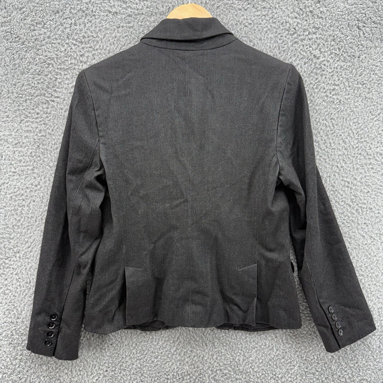 Express Design Studio Black Single Button Long Sl… - image 8