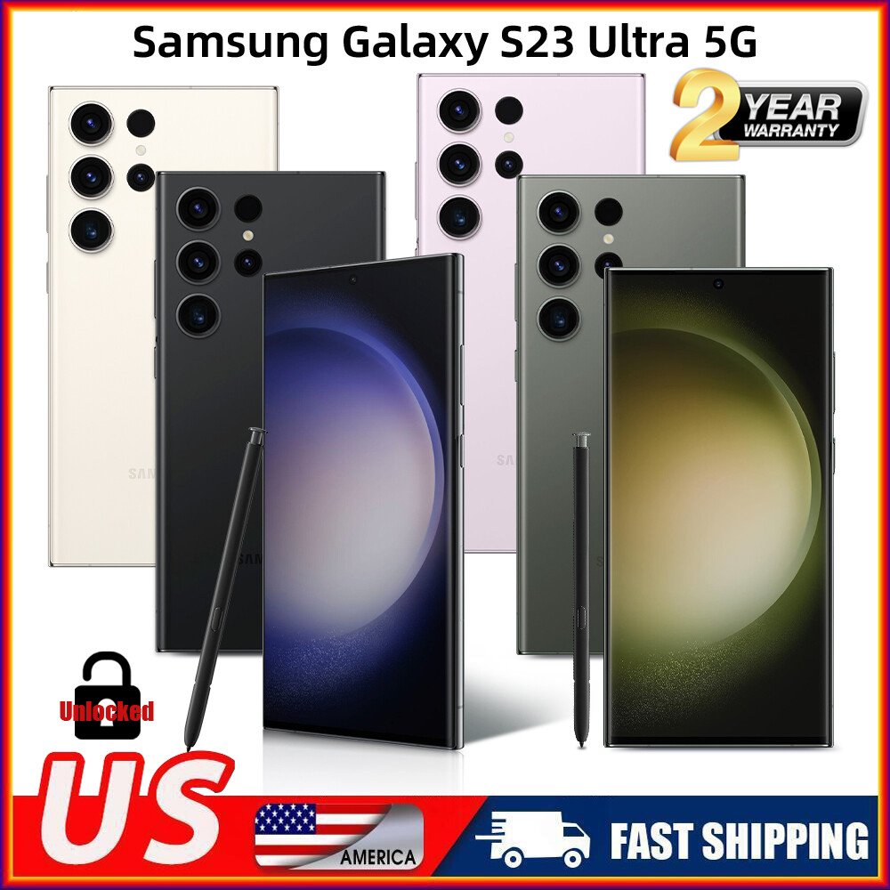 NEW SEALED SAMSUNG GALAXY S23 ULTRA UNLOCKED GSM&CDM ALL MEMORY 2