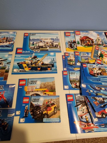 LEGO Manual Lot - Huge 50+ INSTRUCTIONS ONLY, NO BRICKS - City Ninjago Creator - Picture 7 of 10