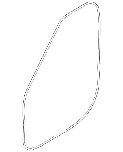 Genuine Land-Rover Door Weather-Strip LR163129