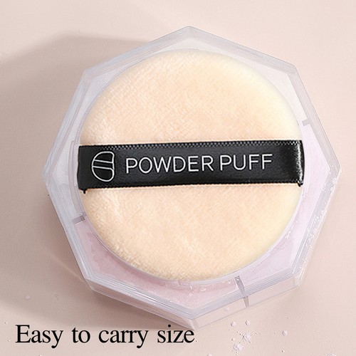 5Pcs Round Makeup Sponge Face Pads Facial Smooth Powder Puff Applicator Sponges - Picture 9 of 12