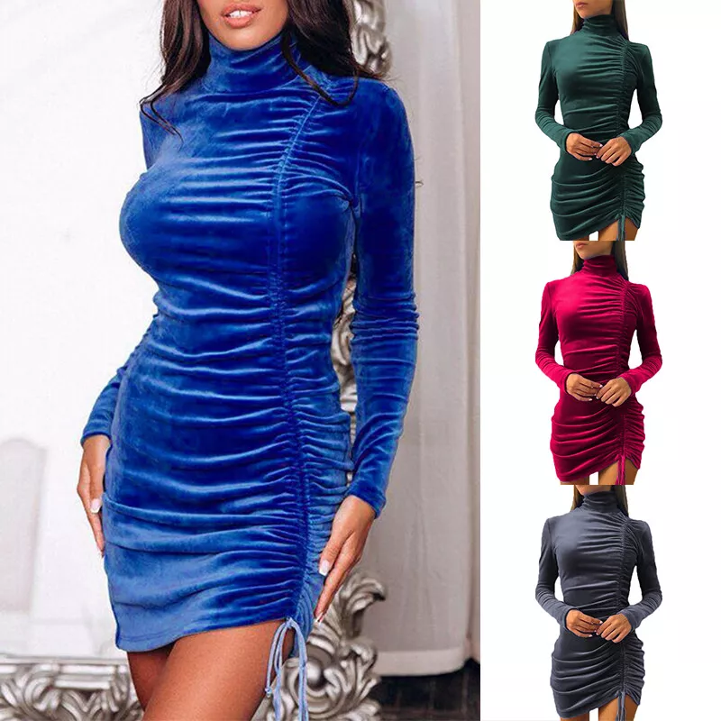 Tight velvet clearance dress