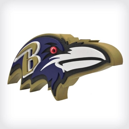 Baltimore Ravens NFL Football Official 3D Foam Logo Wall Sign | eBay