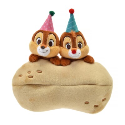 2023 Disney Store Japan Chip & Dale 80th Plush Candy Pouch *Empty Inside