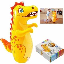 INTEX 3D Bop Bag Dinosaur - Inflatable Blow Up Punching Bag Toy Gift Kids Fun